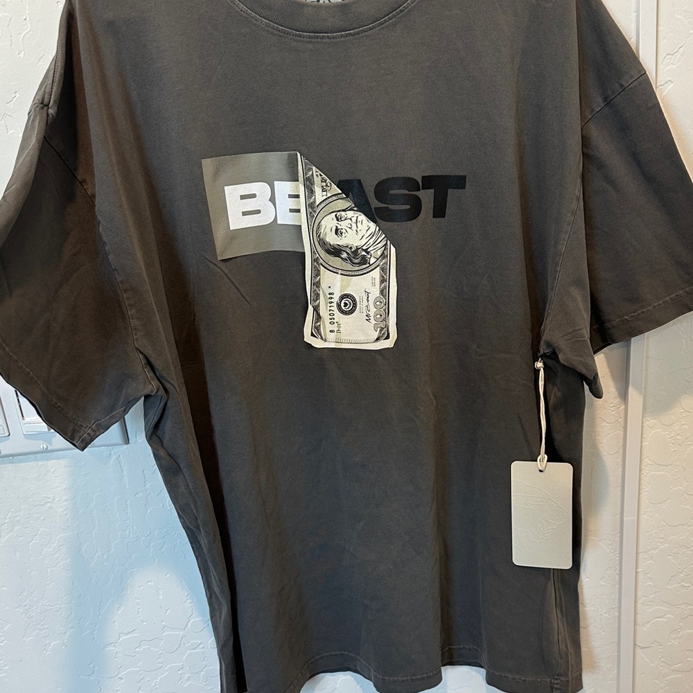 Mr.Beast beast wear Graphic Men's T-Shirt - Black
